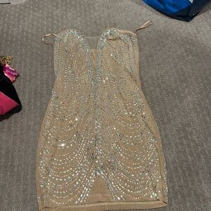 Fashion Nova Crystal Dress